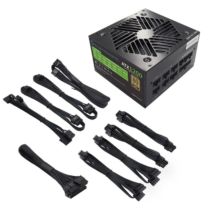 Pc Gaming Fullset - PCIE 5.0 1200W PC-voeding Volledige modulaire