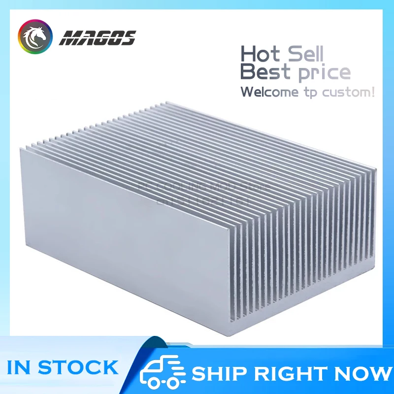 Pc Water Cooling - Elektronische Radiator Aluminium Dichte Tanden Heatsink