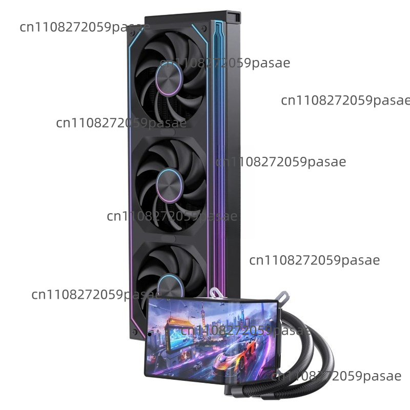 Pc Gaming Liquid - 360mm vloeistofgekoelde pc-behuizing met brilvrije 3D
