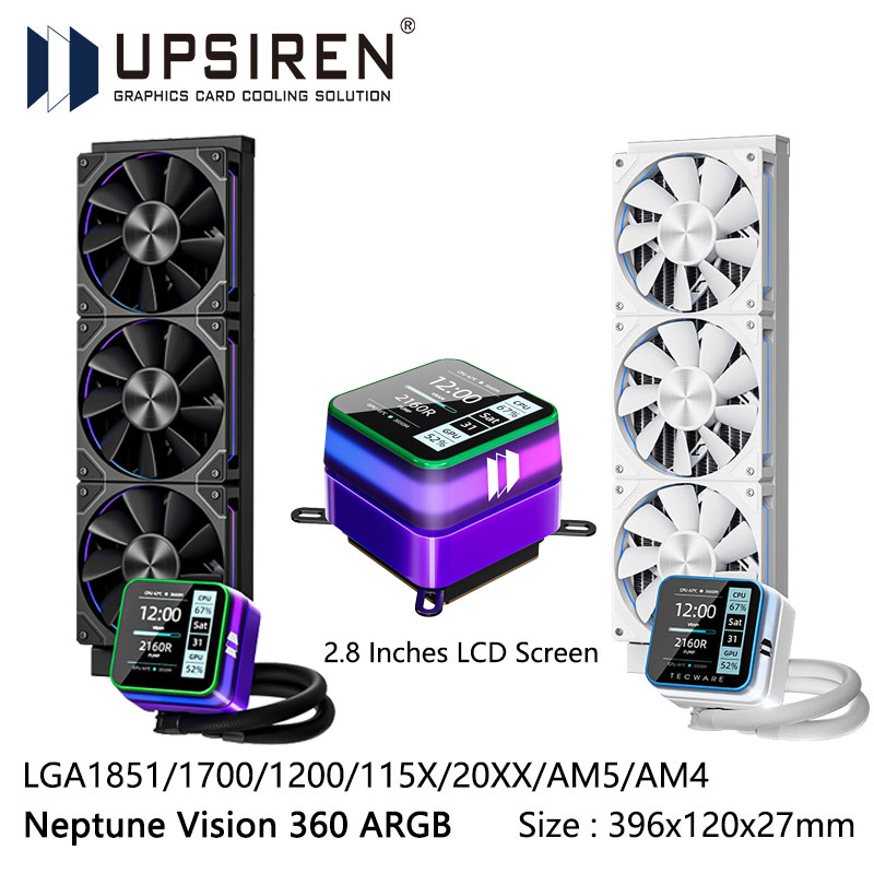 Pc Gaming Liquid - USIREN Neptune Vision 360 ARGB alles-in-één
