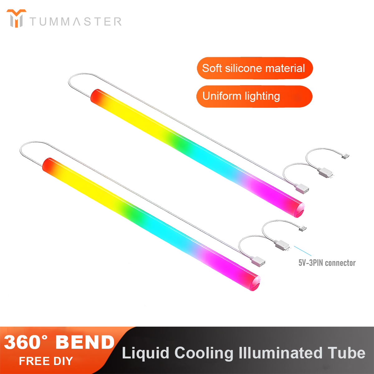Pc Water Cooling - TUMMASTER ARGB Waterkoeling Mouw 5V3 Pin