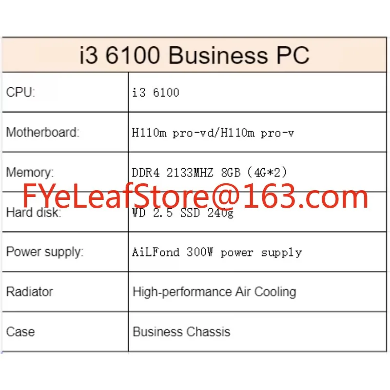 i3 6100 full-gaming pc op maat - Pc Gaming Fullset recensie en prijs