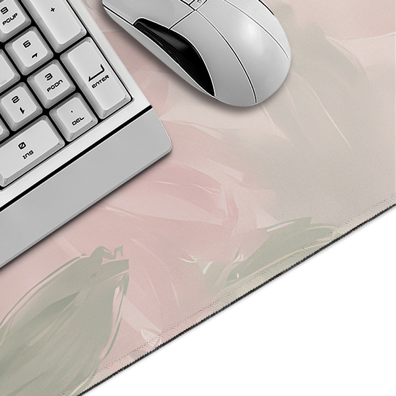 Roze Sakura aquarel muismat Ga - Pc Gaming Pink recensie en prijs