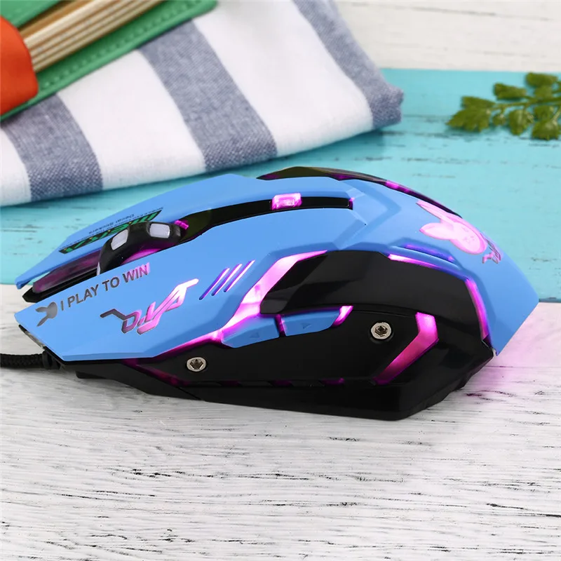 OW 6 Knoppen Ademende LED-acht - Pc Gaming Pink recensie en prijs