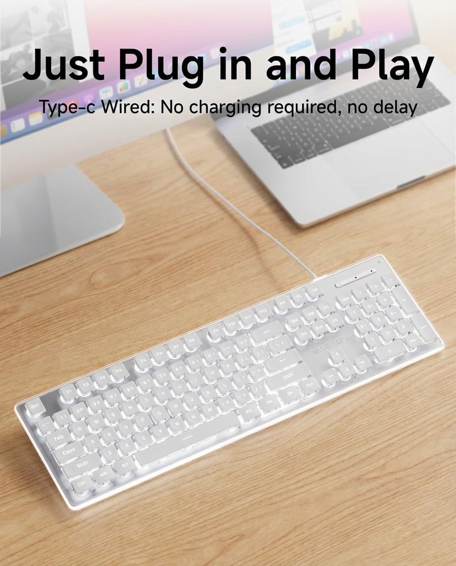 Bedraad USB-toetsenbord met wi - Pc Gaming Fullset recensie en prijs