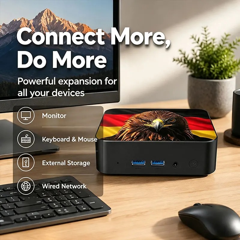 2026 Mini PC Draagbare Compute - Pc Gaming Intel recensie en prijs
